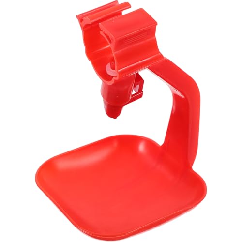 DECOMELODY 6 Stück Automatische Geflügel wassertränke aus Langlebigem Kunststoff mit Edelstahl auslauf für Hühner Enten Gänse Tauben Küken Trinker Leicht zu Reinigen und Gleichmäßiger DECOMELODY 6 Stück Automatische Geflügel wassertränke aus Langlebigem Kunststoff mit Edelstahl auslauf für Hühner Enten Gänse Tauben Küken Trinker Leicht zu Reinigen und Gleichmäßiger von DECOMELODY