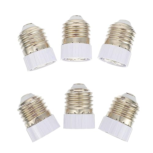 DECOMELODY 6 Stück Lampenfassung Adapter Schraubadapter für LED Leuchten Langlebig und Praktisch für Einfache und Verwendung Verschiedenen Lampen DECOMELODY 6 Stück Lampenfassung Adapter Schraubadapter für LED Leuchten Langlebig und Praktisch für Einfache und Verwendung Verschiedenen Lampen von DECOMELODY