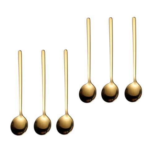 DECOMELODY 6 Stück Teiliges Edelstahl Kaffeelöffel Kleine Teelöffel mit Ergonomischem Griff Poliert Langlebig und Vielseitig für Kaffee Desserts und Eiscreme Spülmaschinenfest DECOMELODY 6 Stück Teiliges Edelstahl Kaffeelöffel Kleine Teelöffel mit Ergonomischem Griff Poliert Langlebig und Vielseitig für Kaffee Desserts und Eiscreme Spülmaschinenfest von DECOMELODY