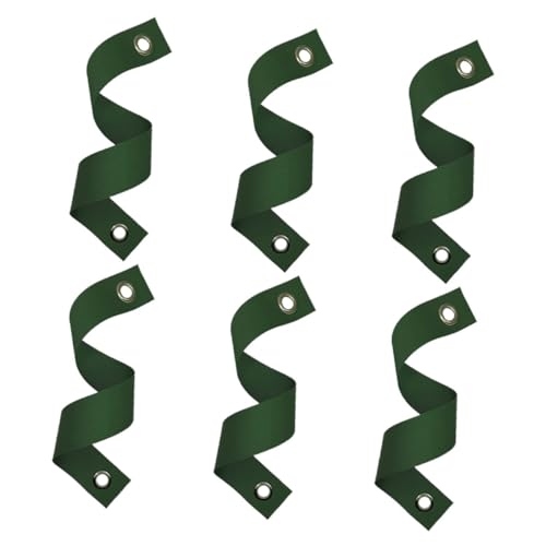 DECOMELODY 6 Stück Teiliges Grüne Baumgurte mit Ösen Robuste Pflanzengurte zur Stützung von Jungen Bäumen und Pflanzen Wetterfeste Bindebänder für Hurrikanschutz und Einfache Gartenpflege DECOMELODY 6 Stück Teiliges Grüne Baumgurte mit Ösen Robuste Pflanzengurte zur Stützung von Jungen Bäumen und Pflanzen Wetterfeste Bindebänder für Hurrikanschutz und Einfache Gartenpflege von DECOMELODY