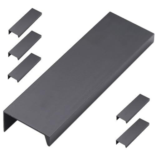 DECOMELODY 6 Stück Teiliges Moderne Schwarze Aluminium Türgriffe für Schränke und Möbel Rostfrei Farbbeständig Einfache Montage Geeignet für Küchenschränke Kleiderschränke und Bücherregale DECOMELODY 6 Stück Teiliges Moderne Schwarze Aluminium Türgriffe für Schränke und Möbel Rostfrei Farbbeständig Einfache Montage Geeignet für Küchenschränke Kleiderschränke und Bücherregale von DECOMELODY