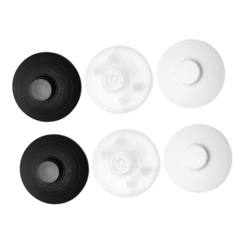 DECOMELODY 6 Stück Teiliges Runde Fußschalter für Stehlampe Bequemes Fußpedal Funktion Geeignet für Schreibtisch und Bodenleuchten Praktische Bedienung per Fuß oder Hand Vielseitig von DECOMELODY