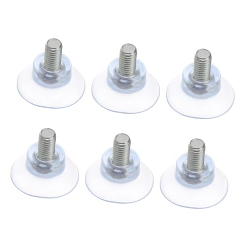 DECOMELODY 6 Stück Teiliges Transparente PVC Möbel Saugnäpfe mit Schrauben Stoßfeste Glas Schutzpuffer für Glastisch Einfache Montage Vielseitig Einsetzbar für Haushaltsdekoration und DECOMELODY 6 Stück Teiliges Transparente PVC Möbel Saugnäpfe mit Schrauben Stoßfeste Glas Schutzpuffer für Glastisch Einfache Montage Vielseitig Einsetzbar für Haushaltsdekoration und von DECOMELODY
