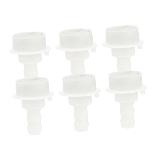 DECOMELODY 6 Stück Teiliges Waschmaschinen Wasserhahnanschluss Innengewinde Mehrzweck Wasseranschluss Adapter für Waschmaschine Gartenschlauch Autowäsche Dicht und Sicher von DECOMELODY