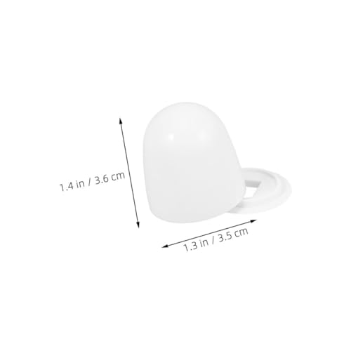 DECOMELODY 6 Stück Toilettenbolzen Abdeckkappen Set Dekorative Wc Sitz Schrauben Ersatzteile Einfache Montage Langlebiges Material Geeignet für Heim Hotelbadezimmer DECOMELODY 6 Stück Toilettenbolzen Abdeckkappen Set Dekorative Wc Sitz Schrauben Ersatzteile Einfache Montage Langlebiges Material Geeignet für Heim Hotelbadezimmer von DECOMELODY