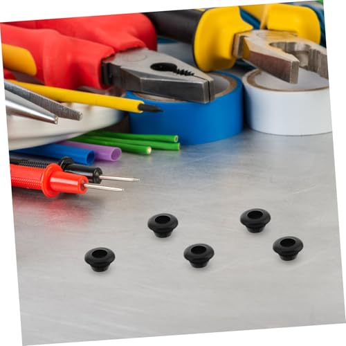 DECOMELODY 60 Stück Gummitüllen Kabeldurchführung Rundloch Schutzring aus Langlebigem Gummi Einseitig Einsetzbar Kabelschutz für Elektrokästen und Leitungsschutz Innendurchmesser von DECOMELODY