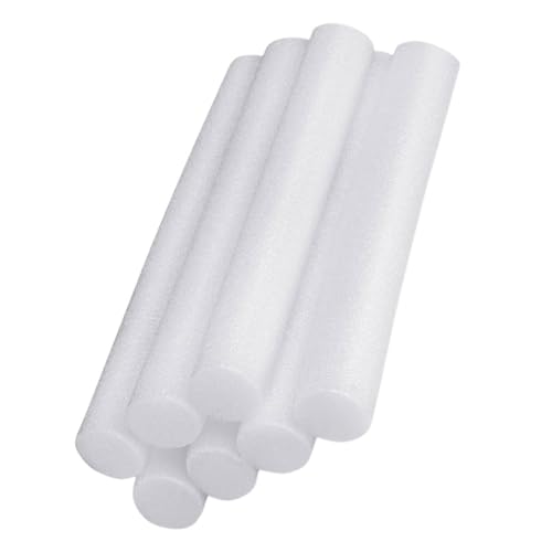 DECOMELODY 7 Stück Teiliges Weiße Schaumstoff Sticks zur Fixierung von Sofabezügen rutschfest Flexibel Zuschneidbar Geeignet für Sofa Couch und Sessel Einfache Montage für Festen Sitz von DECOMELODY