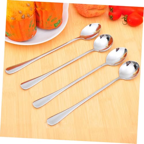 DECOMELODY 8 Stück Edelstahl Kaffeelöffel mit Langem Griff Spitz Zulaufend Geeignet für Kaffee Tee Eiscreme und Cocktails Modernes Design Langlebig und Sicher für Täglichen Gebrauch DECOMELODY 8 Stück Edelstahl Kaffeelöffel mit Langem Griff Spitz Zulaufend Geeignet für Kaffee Tee Eiscreme und Cocktails Modernes Design Langlebig und Sicher für Täglichen Gebrauch von DECOMELODY