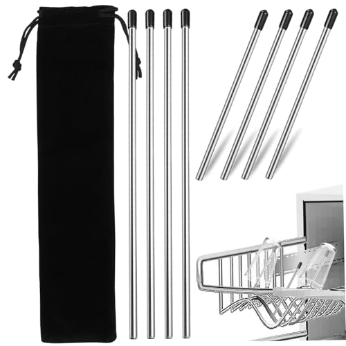 DECOMELODY 8 Stück Teiliges Flaschenhalter Edelstahl für Geschirrspüler Rostfrei mit Schützenden Gummikappen Geeignet für Kohlensäurehaltige Getränke und Glasflaschen Stabiler Abtropfständer DECOMELODY 8 Stück Teiliges Flaschenhalter Edelstahl für Geschirrspüler Rostfrei mit Schützenden Gummikappen Geeignet für Kohlensäurehaltige Getränke und Glasflaschen Stabiler Abtropfständer von DECOMELODY