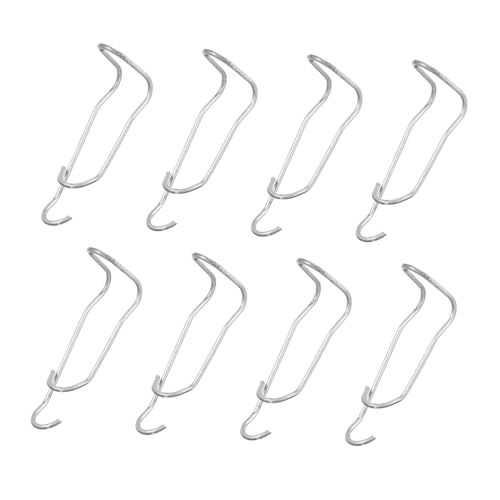DECOMELODY 8 Stück Teiliges Metallrohr Fixierclip Stahlrohre Pflanzengestell Halter Garten Drahtklammern Gewächshaus Befestigung Gartenstützen Zubehör DECOMELODY 8 Stück Teiliges Metallrohr Fixierclip Stahlrohre Pflanzengestell Halter Garten Drahtklammern Gewächshaus Befestigung Gartenstützen Zubehör von DECOMELODY