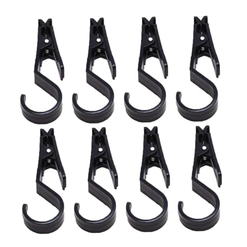 DECOMELODY 8 Stück Teiliges Outdoor Camping Haken aus Starkem Kunststoff Robuster Clip für Zelt Vorhangaufhängung Wetterfester Hängematerialhalter Vielseitig Einsetzbar für Licht und DECOMELODY 8 Stück Teiliges Outdoor Camping Haken aus Starkem Kunststoff Robuster Clip für Zelt Vorhangaufhängung Wetterfester Hängematerialhalter Vielseitig Einsetzbar für Licht und von DECOMELODY