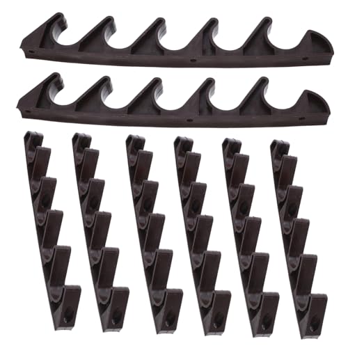 DECOMELODY 8 Stück Teiliges Verstellbare Nylon Halterung für Outdoor Klappstuhl Ergonomische Chaise Lounge Verbindungsclips Stabiler Balkon und Gartenstuhl Befestigungsbügel von DECOMELODY