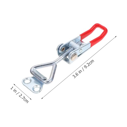 DECOMELODY 8 Stück Teiliges Verstellbares Schnellverschluss Galvanisiertem Eisen Robustes Schnellspann verriegelungssystem Praktische Kistenverschlüsse mit Einfacher Montage Langlebige DECOMELODY 8 Stück Teiliges Verstellbares Schnellverschluss Galvanisiertem Eisen Robustes Schnellspann verriegelungssystem Praktische Kistenverschlüsse mit Einfacher Montage Langlebige von DECOMELODY