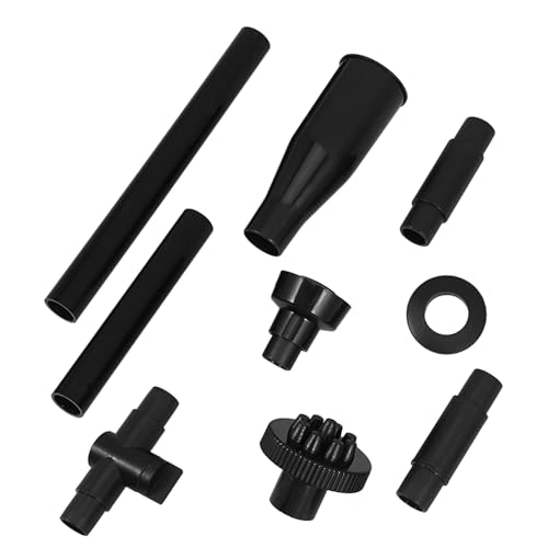 DECOMELODY 9 Stück Teiliges Springbrunnen düsenset für Teich und Aquarium Pilzförmige Fontänenaufsätze Naturgetreues Wasserspiel Einfache Installation Vielseitige Teich Aquarienzubehör von DECOMELODY