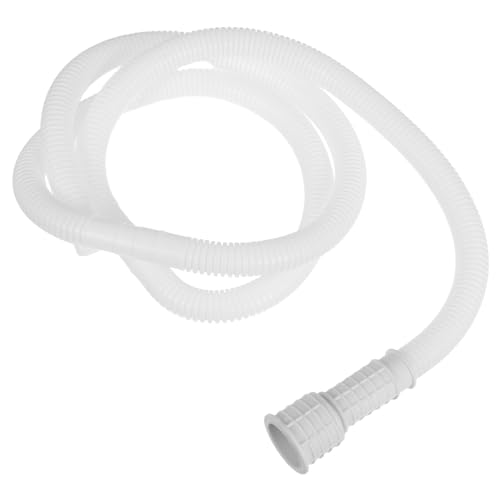 DECOMELODY Abflussrohr der Klimaanlage hoch Conditioner Verlängerungsrohr für Klimaanlagenabfluss Kondensat Drainage Zustand Klimaanlagenabflussschlauch Klimaanlagenschlauch PVC Weiß von DECOMELODY