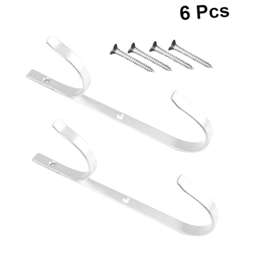 DECOMELODY Aluminium Wasserrohr Haken Teilig mit Schrauben Langlebiger Gartenschlauch Halter für Pool Schwimmbad und Garten Robuste Metallhalterung zur Praktischen Schlauchaufbewahrung DECOMELODY Aluminium Wasserrohr Haken Teilig mit Schrauben Langlebiger Gartenschlauch Halter für Pool Schwimmbad und Garten Robuste Metallhalterung zur Praktischen Schlauchaufbewahrung von DECOMELODY