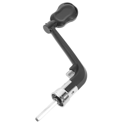 DECOMELODY Angelrolle Griff Ersatz und Kleiner Zusammenklappbarer Rockergriff Ergonomisch Langlebig Kompatibel mit Verschiedenen Spinnrollen für Angler von DECOMELODY