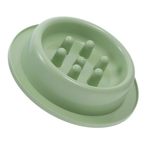DECOMELODY Anti schling napf Hund und Katze Dickwandige Langlebige Slow Feeder Schale mit Auslaufschutz Fördert Langsames Fressen und Gesunde Verdauung rutschfest für Kleine Hunde und Katzen von DECOMELODY
