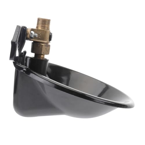 DECOMELODY Automatische Schaf Tränke Kupfer Ventil Robuste Wasser Schale für Vieh Stabile Wasserstandskontrolle Langlebiger Wasserspender für Bauernhof und Nutztiere Schwarz DECOMELODY Automatische Schaf Tränke Kupfer Ventil Robuste Wasser Schale für Vieh Stabile Wasserstandskontrolle Langlebiger Wasserspender für Bauernhof und Nutztiere Schwarz von DECOMELODY