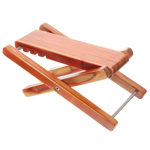 DECOMELODY Bambus Fußhocker mit Rutsch Funktion Faltbarer Pediküre Fußstütze Verstellbarer Fußschemel für Maniküre und Fußpflege Praktisches Haushalts Accessoire Tragbar und Langlebig DECOMELODY Bambus Fußhocker mit Rutsch Funktion Faltbarer Pediküre Fußstütze Verstellbarer Fußschemel für Maniküre und Fußpflege Praktisches Haushalts Accessoire Tragbar und Langlebig von DECOMELODY