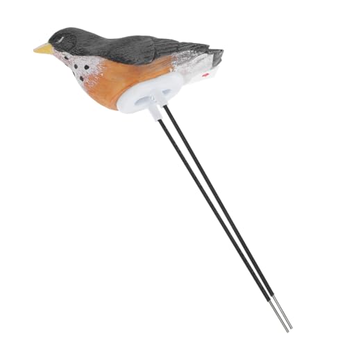 DECOMELODY Bodenfeuchtemesser Resin Vogel Form Pflanzen Feuchtigkeitsmesser Pflanzentopf Wasseranzeiger Innen Außen Garten Gewächshaus Geeignet von DECOMELODY