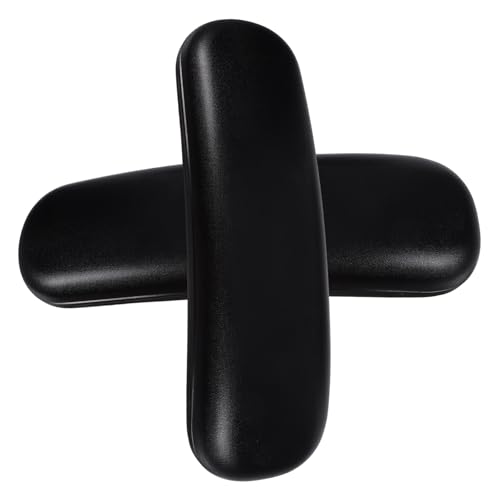 DECOMELODY Bürostuhl Armlehnenpolster Teiliges aus PU Verstellbare Armauflagen für Gaming und Drehstuhl Komfortable Armstützen Ersatzteile für Entspanntes Arbeiten von DECOMELODY