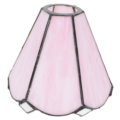 DECOMELODY Buntes Glas Lampenschirm Lampenabdeckung Dekorativer Lampenschirm für Tischlampen Deckenleuchten Installieren Augenschonend und Vielseitig Geeignet von DECOMELODY
