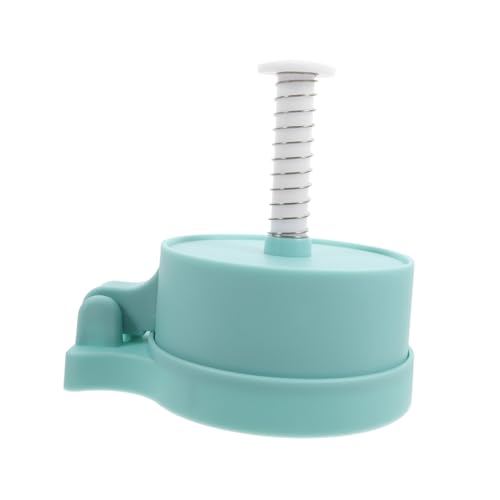 DECOMELODY Burgerpresse Hamburger Patty Press Küchenhelfer Wiederverwendbar Zeitersparnis DIY Burger Maker für Konsistente Patties Blau Küchenutensil für Zuhause von DECOMELODY