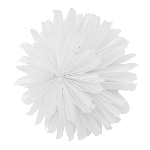 DECOMELODY Chic Papier Lampenschirm Weiß Doppelter Blumen Lampenschirm Modern Deckenleuchte Lichtabdeckung für Schlafzimmer Wohnzimmer Hochzeit Party Dekoration DECOMELODY Chic Papier Lampenschirm Weiß Doppelter Blumen Lampenschirm Modern Deckenleuchte Lichtabdeckung für Schlafzimmer Wohnzimmer Hochzeit Party Dekoration von DECOMELODY