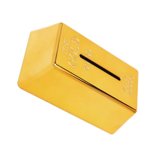 DECOMELODY Dekorative Taschentuchbox Gold Bar Form Kunststoff Robust Schmutzabweisend Haushalt Serviettenhalter Wohnliches Design Praktisch für Bad Büro Wohnzimmer Geschenkidee DECOMELODY Dekorative Taschentuchbox Gold Bar Form Kunststoff Robust Schmutzabweisend Haushalt Serviettenhalter Wohnliches Design Praktisch für Bad Büro Wohnzimmer Geschenkidee von DECOMELODY