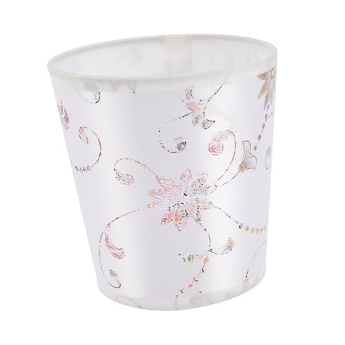 DECOMELODY Delikater Lampenschirm für Nachttischlampe Eisen Langlebiger Lampenüberzug für Schlafzimmer Einfache Montage Stabiles Design Dekoratives Lichtzubehör von DECOMELODY