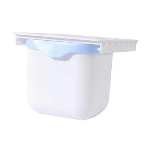 DECOMELODY Drawer Müllbehälter unter Tisch Versteckter Abfalleimer mit Hängedesign Platzsparender Büro Küchenmülleimer Multifunktionale Aufbewahrungsbox für Schlüssel und Kleinteile von DECOMELODY