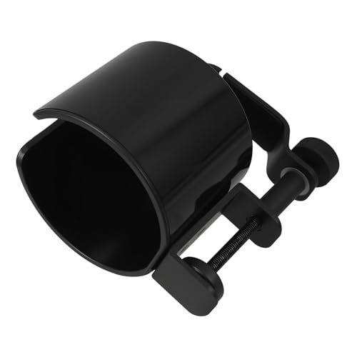 DECOMELODY Drehbarer Kopfhörerhalter mit Tischbecherhalter Tischklemme für Becher Universeller Getränkehalter für Schreibtisch Gaming tisch und Bürozubehör Platzsparend und Einfach zu von DECOMELODY