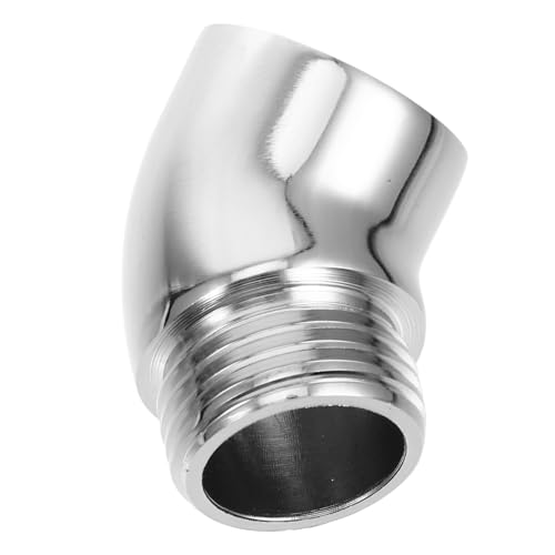 DECOMELODY Duschkopf Winkeladapter aus Verchromtem Kupfer Langlebiger Brauseanschluss für Handbrause Praktischer und Benutzerfreundlicher Shower Elbow Connector Robustes Reparaturset von DECOMELODY