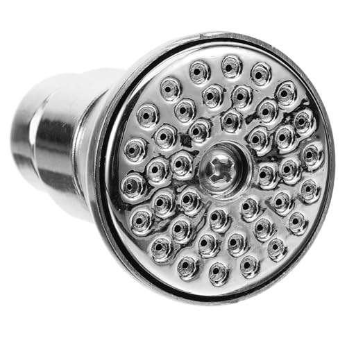DECOMELODY Duschkopf aus Langlebigem Legierungsmaterial Drehbar Einfacher Austausch Geeignet für Badezimmer und Badehäuser bei Niedrigem Wasserdruck Langlebig und Leicht zu Reinigen von DECOMELODY