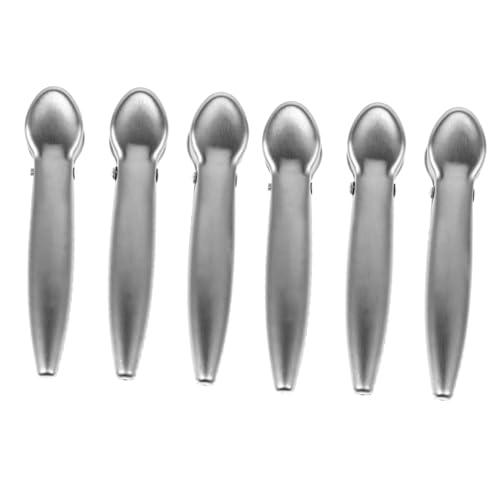 DECOMELODY Edelstahl Bag Clips Rostfreie Lebensmittelbeutel Verschlussklammern Wasserdichte Tütenclips für Küche Snacks Vorräte Frischhalte Clips von DECOMELODY