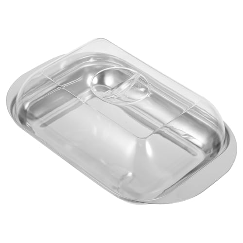 DECOMELODY Edelstahl Butterdose mit Durchsichtigem Kunststoffdeckel Butterbehälter und Käsebox Rostfrei Genug zum Schneiden Hygienisch Luftdicht für Haushalt und Gefrierschrank Geeignet DECOMELODY Edelstahl Butterdose mit Durchsichtigem Kunststoffdeckel Butterbehälter und Käsebox Rostfrei Genug zum Schneiden Hygienisch Luftdicht für Haushalt und Gefrierschrank Geeignet von DECOMELODY
