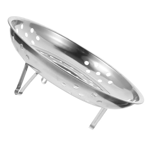 DECOMELODY Edelstahl Dämpfeinsatz mit Stützfüßen Perforiertes Dampfgarer Tablett für Gemüse Fisch Eier Vielseitig Einsetzbar als Dampfkorb und Serviertablett DECOMELODY Edelstahl Dämpfeinsatz mit Stützfüßen Perforiertes Dampfgarer Tablett für Gemüse Fisch Eier Vielseitig Einsetzbar als Dampfkorb und Serviertablett von DECOMELODY