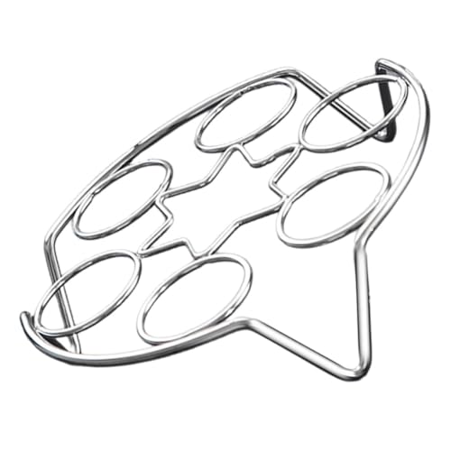DECOMELODY Edelstahl Dampf Eierhalter mit Mehrfachlöchern Hitzebeständig und Bruchfest Küchen Dampfgestell für Eierkochen Leicht zu Reinigen Praktisches Teiliges Haushaltszubehör DECOMELODY Edelstahl Dampf Eierhalter mit Mehrfachlöchern Hitzebeständig und Bruchfest Küchen Dampfgestell für Eierkochen Leicht zu Reinigen Praktisches Teiliges Haushaltszubehör von DECOMELODY
