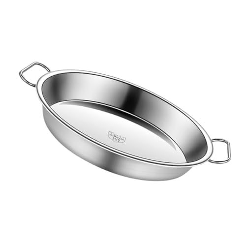 DECOMELODY Edelstahl Dampfgarer Tablett mit Griff Robustes Dickes Steamer Tray für Chinesische Liangpi Gedämpfte Nudeln und Fisch Vielseitiger Küchenhelfer für Gesunde Zubereitung DECOMELODY Edelstahl Dampfgarer Tablett mit Griff Robustes Dickes Steamer Tray für Chinesische Liangpi Gedämpfte Nudeln und Fisch Vielseitiger Küchenhelfer für Gesunde Zubereitung von DECOMELODY