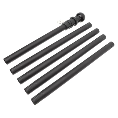 DECOMELODY Edelstahl Fahnenmast Outdoor Rotierend Entwirrbar Wetterfest Robust Windbeständig DECOMELODY Edelstahl Fahnenmast Outdoor Rotierend Entwirrbar Wetterfest Robust Windbeständig von DECOMELODY