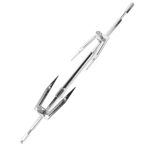 DECOMELODY Edelstahl Grillhähnchenhalter Verstellbar Hitzebeständig für Backofen und Heißluftfritteuse Langlebiges Küchenwerkzeug für Saftiges Gleichmäßiges Brathähnchen von DECOMELODY