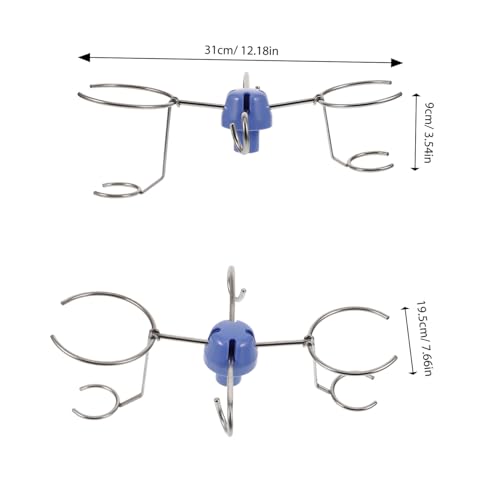 DECOMELODY Edelstahl Infusionsständer Haken Stabile Halterung für Iv flaschen Medizinisches Rack Zubehör Einfach zu Montieren und Langlebig DECOMELODY Edelstahl Infusionsständer Haken Stabile Halterung für Iv flaschen Medizinisches Rack Zubehör Einfach zu Montieren und Langlebig von DECOMELODY