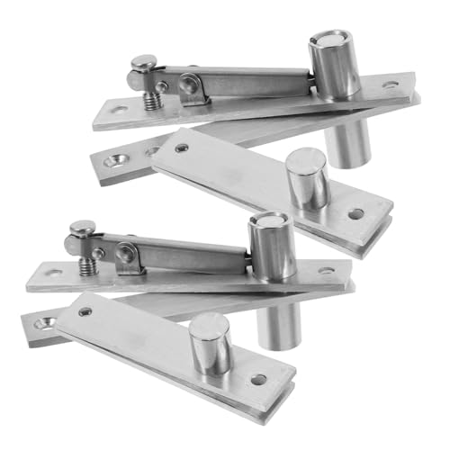 DECOMELODY Edelstahl Pivot Türscharnier Versteckt Schwer Belastbar Langlebig Kompakt für Möbel und Schranktüren mit Robustem Drehbarem Design für Einfache Montage und Stabile Türführung DECOMELODY Edelstahl Pivot Türscharnier Versteckt Schwer Belastbar Langlebig Kompakt für Möbel und Schranktüren mit Robustem Drehbarem Design für Einfache Montage und Stabile Türführung von DECOMELODY