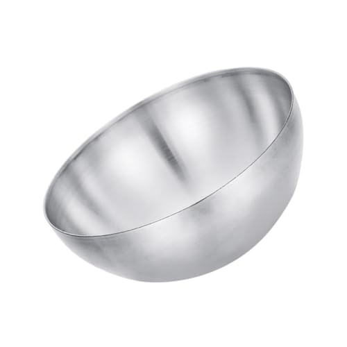 DECOMELODY Edelstahl Salatschüssel Single Layer Food Serving Bowl Küchen Geschirr Langlebig Glatt Oberflächen für Restaurant und Zuhause Geeignet von DECOMELODY