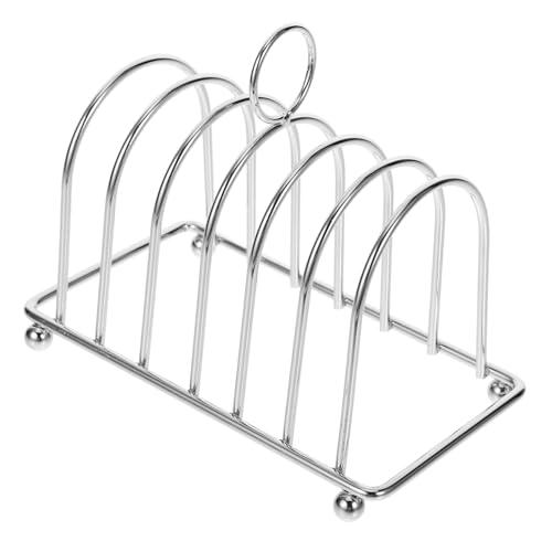 DECOMELODY Edelstahl Toastständer mit Fächern Platzsparender Tisch Toasthalter für Scheiben Leicht zu Reinigendes Brotrack für Küche Party und Outdoor Gebrauch DECOMELODY Edelstahl Toastständer mit Fächern Platzsparender Tisch Toasthalter für Scheiben Leicht zu Reinigendes Brotrack für Küche Party und Outdoor Gebrauch von DECOMELODY