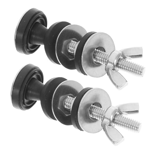 DECOMELODY Edelstahl Toilettensitz Schrauben Rostfreie Wc Sitz Befestigungsbolzen Robustes Montageset für Toilettendeckel Einfache Installation Passend für Standard Klodeckel DECOMELODY Edelstahl Toilettensitz Schrauben Rostfreie Wc Sitz Befestigungsbolzen Robustes Montageset für Toilettendeckel Einfache Installation Passend für Standard Klodeckel von DECOMELODY