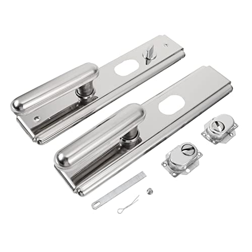 DECOMELODY Edelstahl Türgriff Innen Türknauf Robust Einfach zu Montieren für Eingangstür Schlafzimmer Büro Geeignet Modernes Design Langlebig DECOMELODY Edelstahl Türgriff Innen Türknauf Robust Einfach zu Montieren für Eingangstür Schlafzimmer Büro Geeignet Modernes Design Langlebig von DECOMELODY