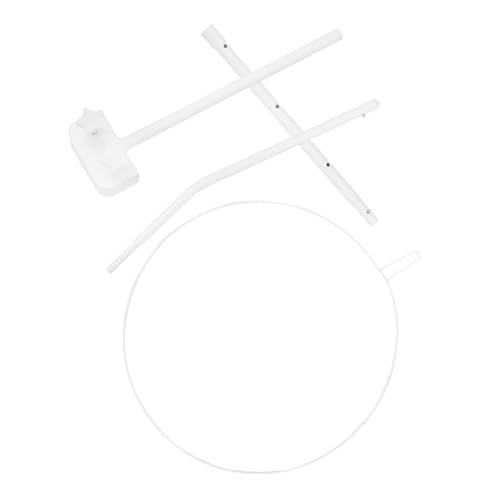 DECOMELODY Einstellbarer Clip Krippennetzhalter aus Stabiler Babybett Baldachin Halter für Babybett und Kinderbett Platzsparend Einfache Montage Geeignet für Heim und Schlafzimmer von DECOMELODY