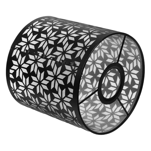 DECOMELODY Eisen Lampenschirm für Tischlampe und Deckenleuchte Schraubsockel Robustes Metall Kompatibel Blendfrei für Schlafzimmer und Wohnzimmer von DECOMELODY